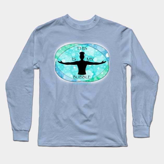 This is my Bubble Long Sleeve T-Shirt by The Upper Room Tee Parlor